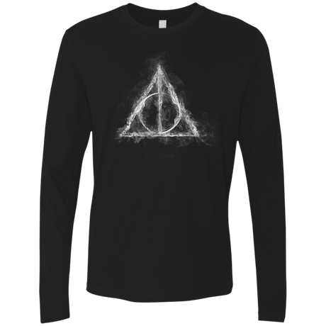 T-Shirts Black / Small WIZARD SMOKE Men's Premium Long Sleeve