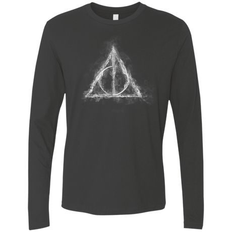 T-Shirts Heavy Metal / Small WIZARD SMOKE Men's Premium Long Sleeve