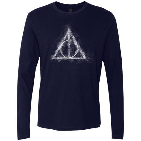 T-Shirts Midnight Navy / Small WIZARD SMOKE Men's Premium Long Sleeve