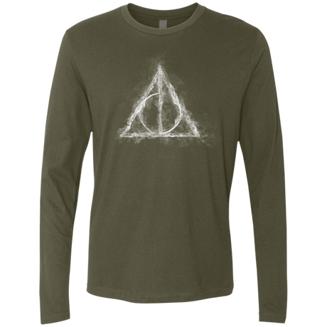 T-Shirts Military Green / Small WIZARD SMOKE Men's Premium Long Sleeve