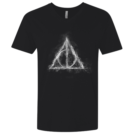 T-Shirts Black / X-Small WIZARD SMOKE Men's Premium V-Neck