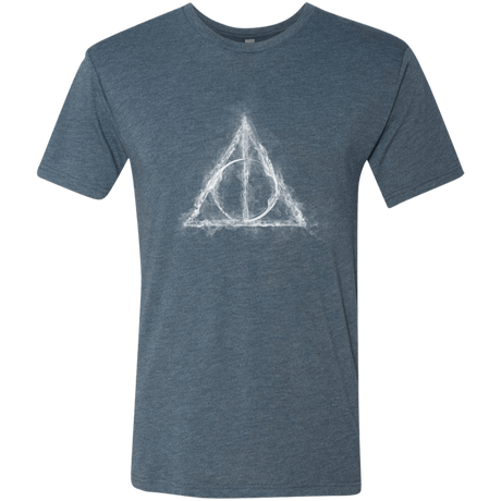 T-Shirts Indigo / Small WIZARD SMOKE Men's Triblend T-Shirt