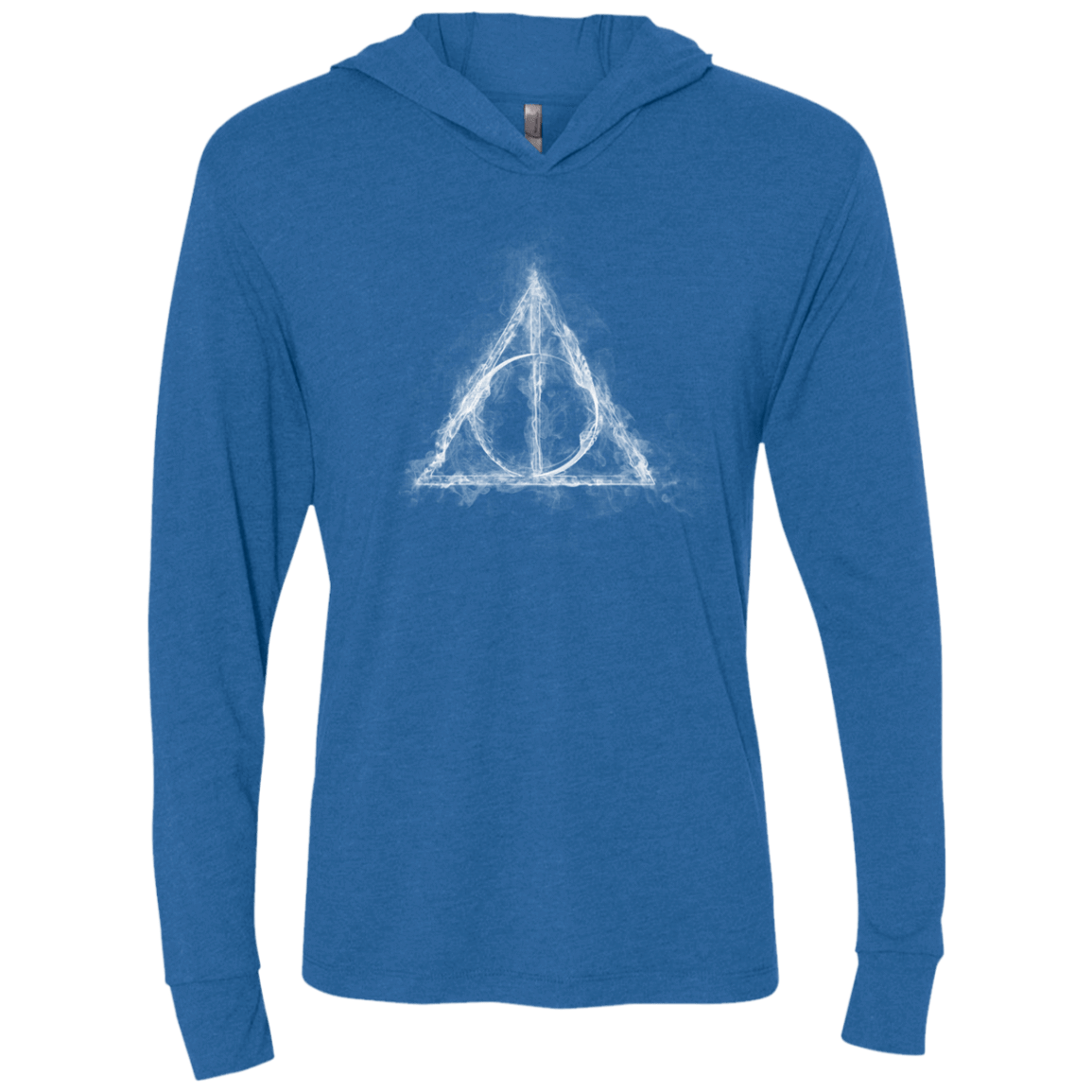 T-Shirts Vintage Royal / X-Small WIZARD SMOKE Triblend Long Sleeve Hoodie Tee