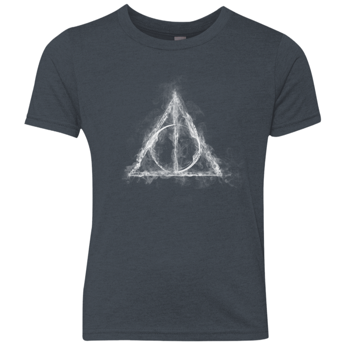 T-Shirts Vintage Navy / YXS WIZARD SMOKE Youth Triblend T-Shirt