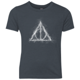 T-Shirts Vintage Navy / YXS WIZARD SMOKE Youth Triblend T-Shirt