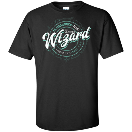T-Shirts Black / XLT Wizard Tall T-Shirt