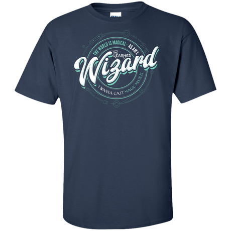 T-Shirts Navy / XLT Wizard Tall T-Shirt