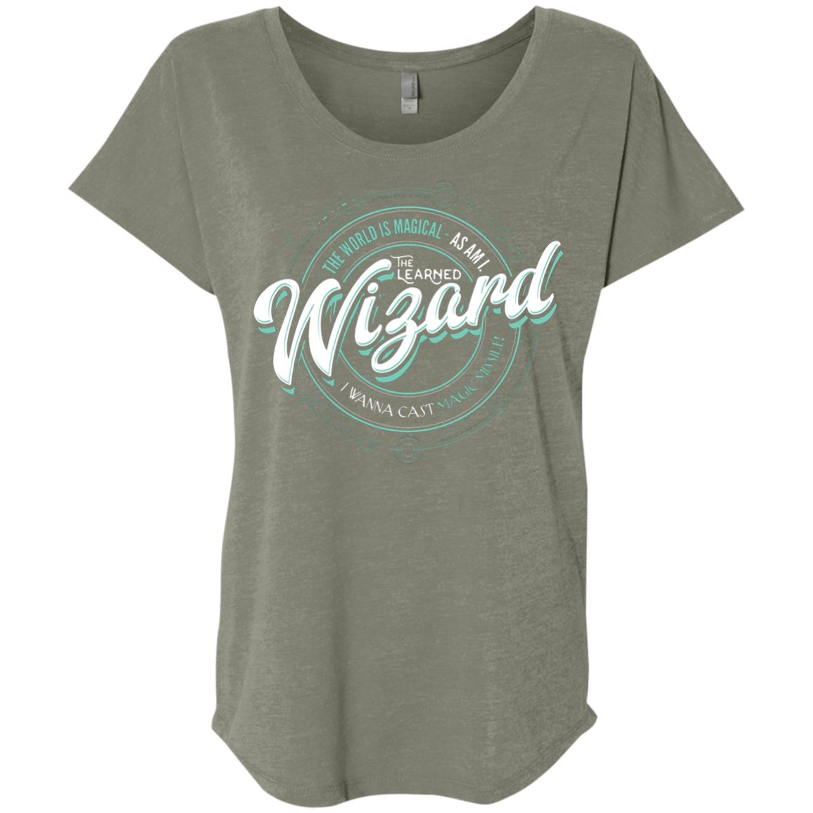 Wizard Triblend Dolman Sleeve