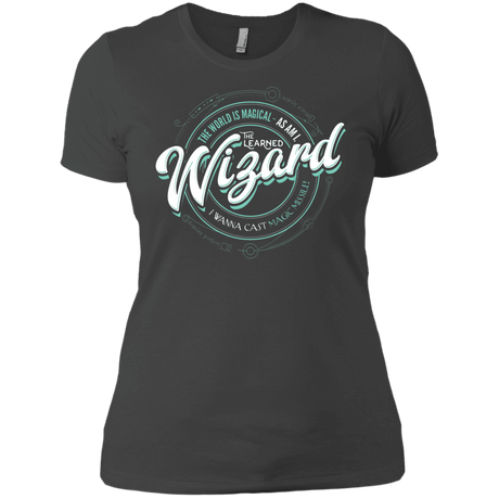 T-Shirts Heavy Metal / X-Small Wizard Women's Premium T-Shirt