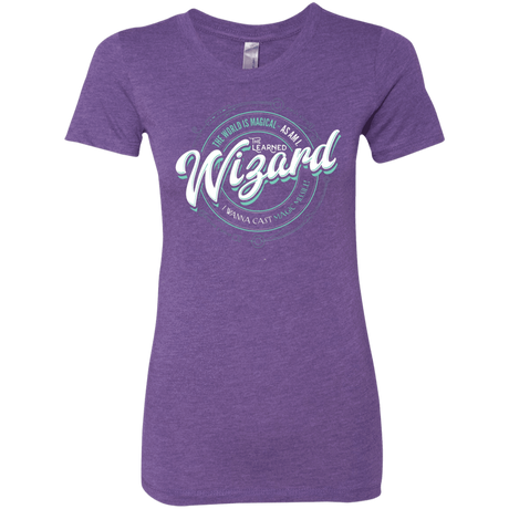 T-Shirts Purple Rush / S Wizard Women's Triblend T-Shirt