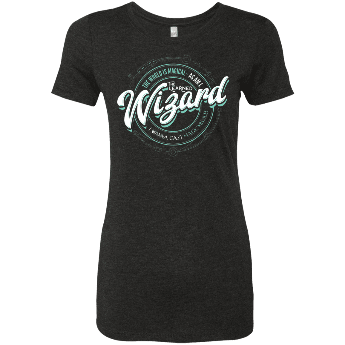 T-Shirts Vintage Black / S Wizard Women's Triblend T-Shirt