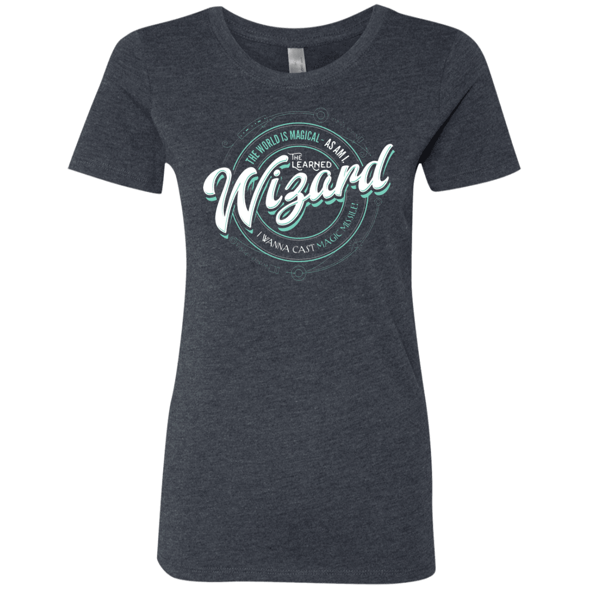 T-Shirts Vintage Navy / S Wizard Women's Triblend T-Shirt