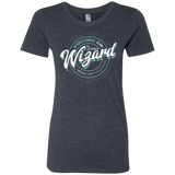 T-Shirts Vintage Navy / S Wizard Women's Triblend T-Shirt