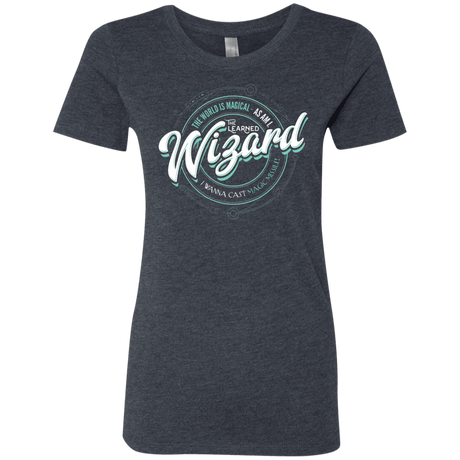 T-Shirts Vintage Navy / S Wizard Women's Triblend T-Shirt
