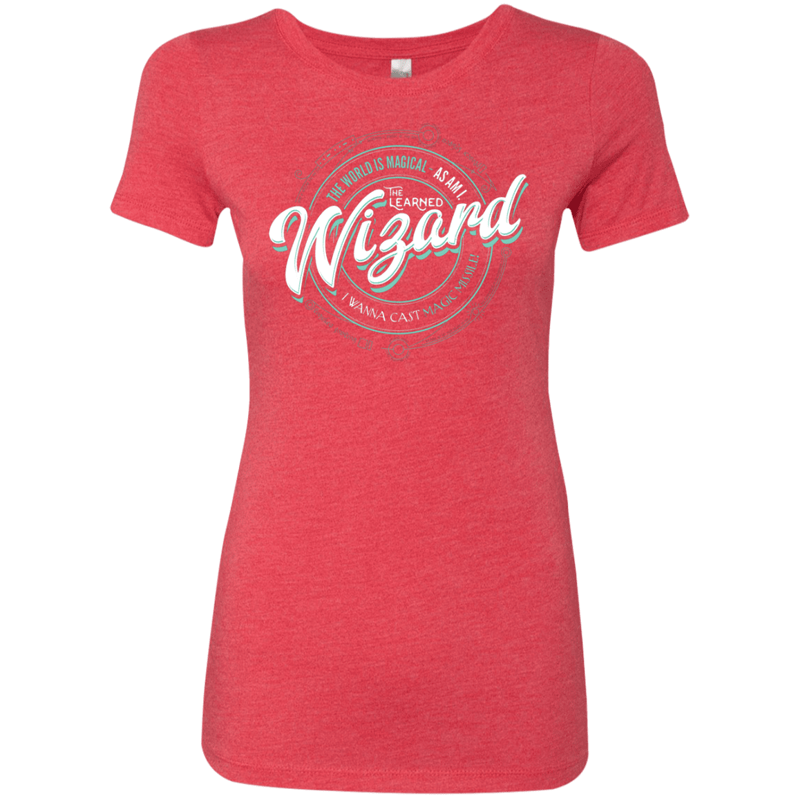 T-Shirts Vintage Red / S Wizard Women's Triblend T-Shirt