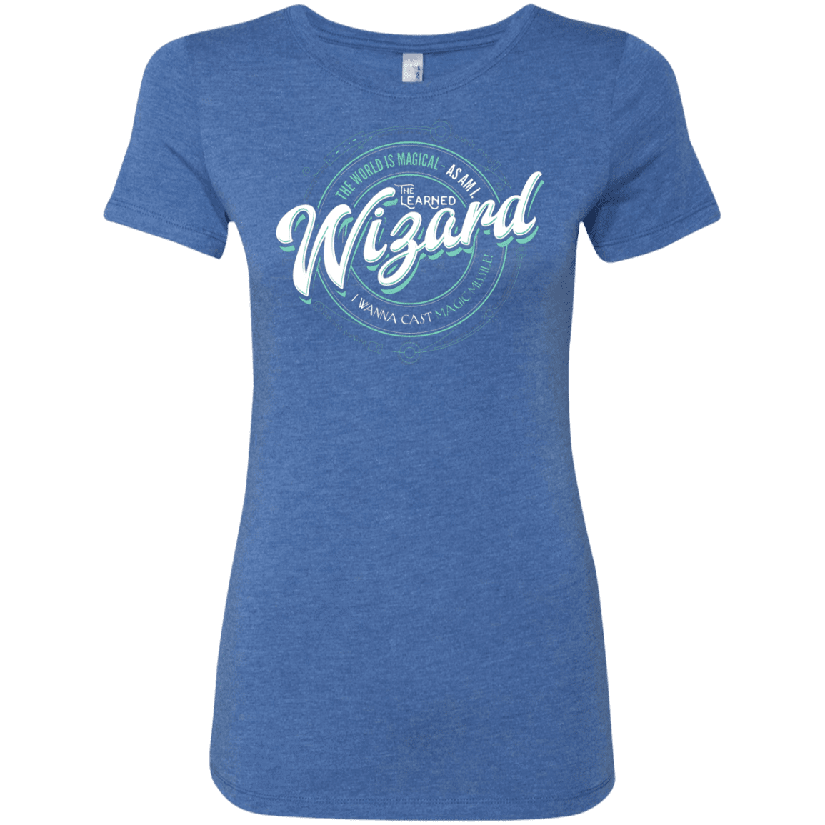 T-Shirts Vintage Royal / S Wizard Women's Triblend T-Shirt