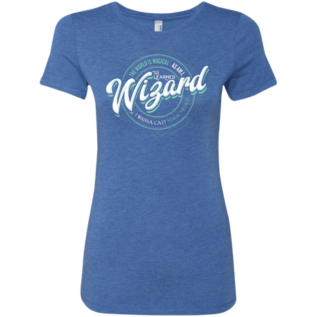 T-Shirts Vintage Royal / S Wizard Women's Triblend T-Shirt