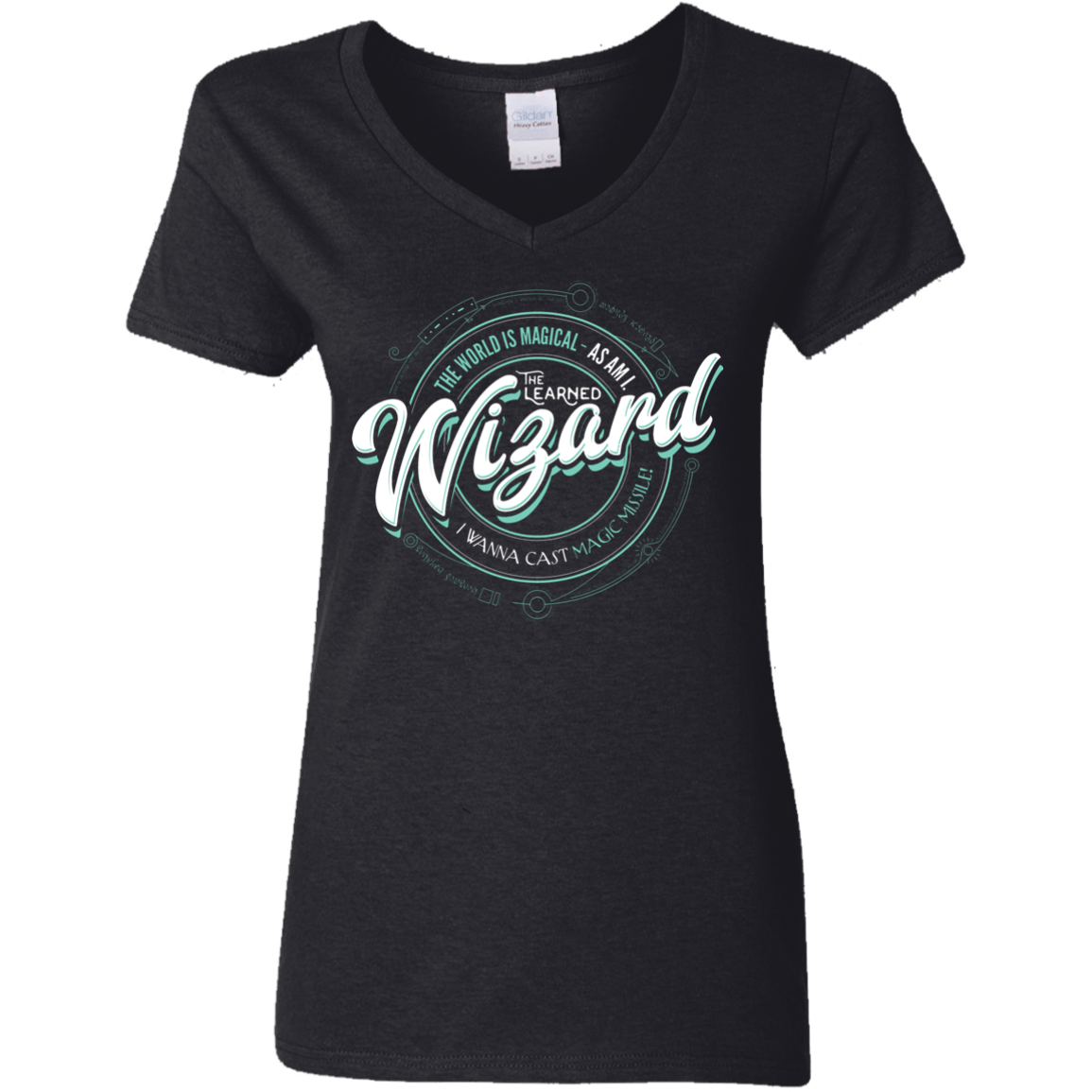 Wizard Women's V-Neck T-Shirt