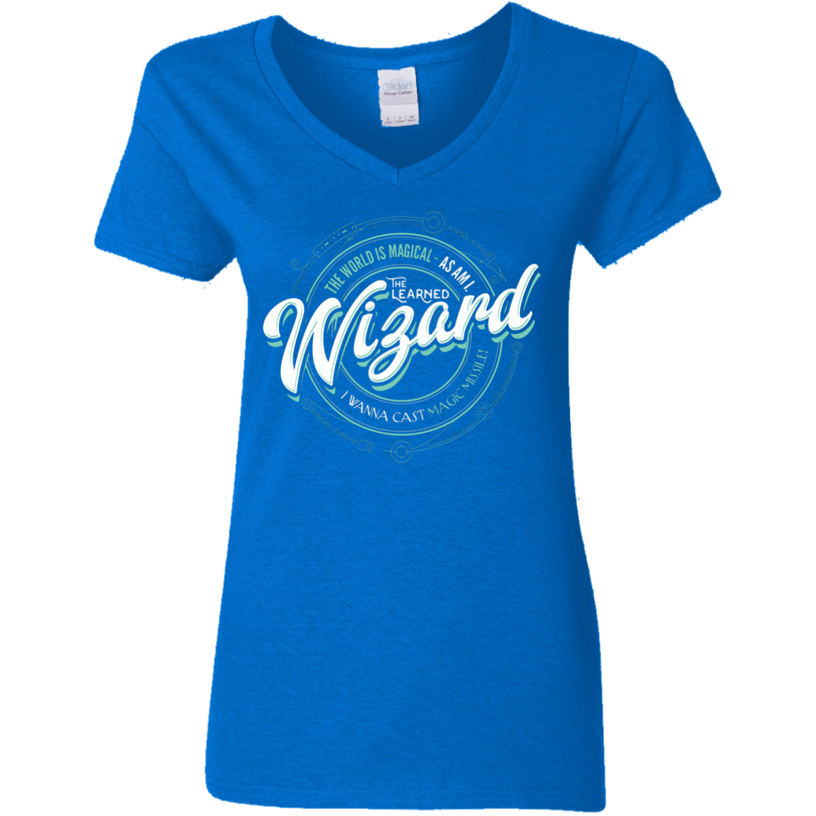 Wizard Women's V-Neck T-Shirt