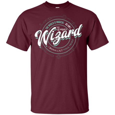 T-Shirts Maroon / YXS Wizard Youth T-Shirt