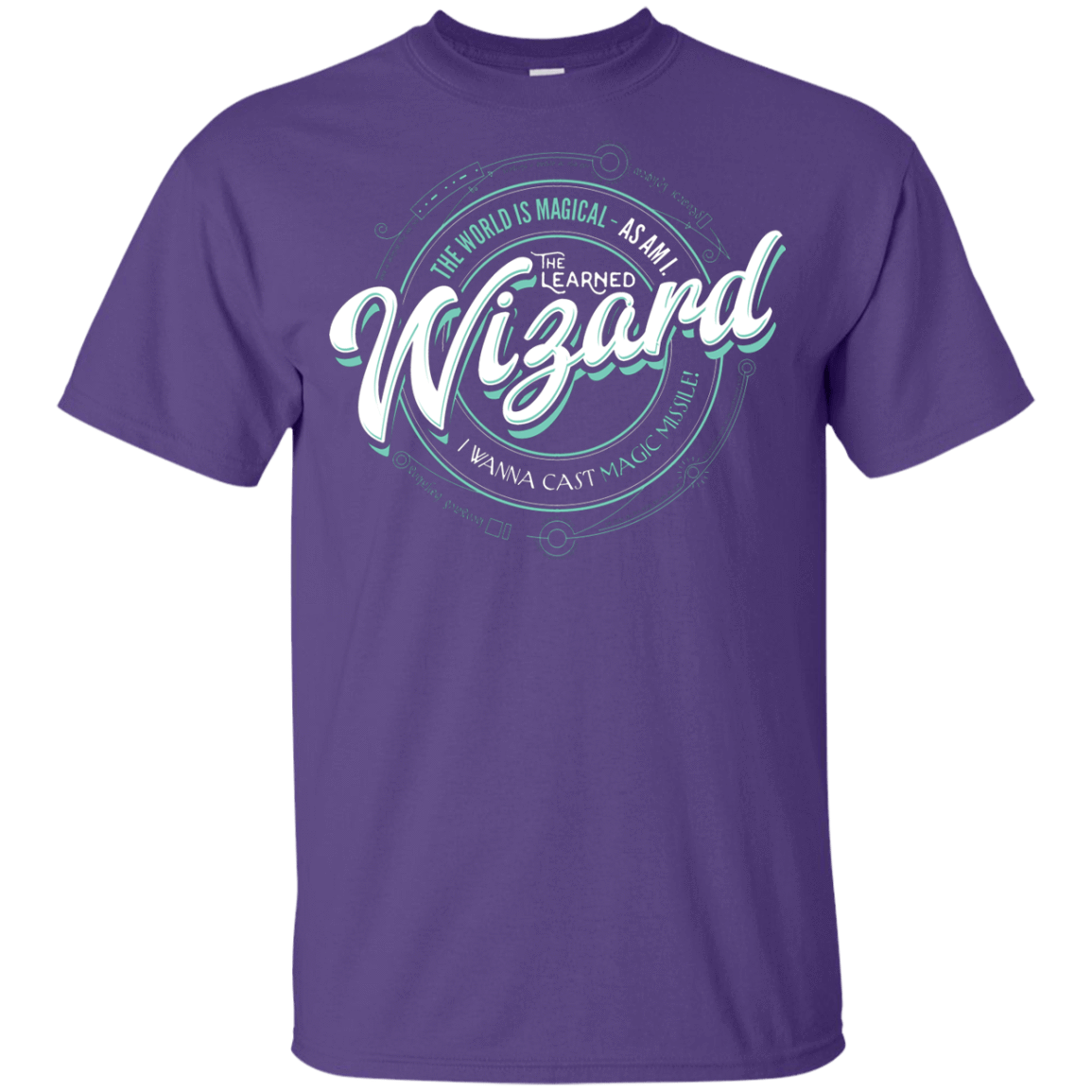 T-Shirts Purple / YXS Wizard Youth T-Shirt