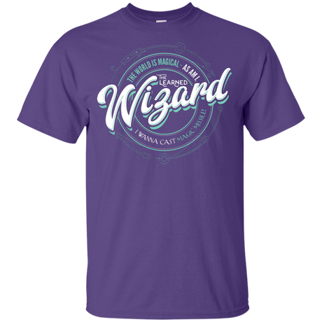 T-Shirts Purple / YXS Wizard Youth T-Shirt