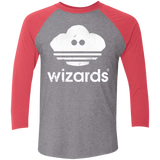 T-Shirts Premium Heather/ Vintage Red / X-Small Wizards Men's Triblend 3/4 Sleeve