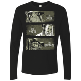 T-Shirts Black / Small Wizards of Middle Earth Men's Premium Long Sleeve
