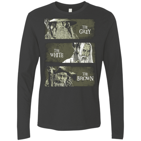 T-Shirts Heavy Metal / Small Wizards of Middle Earth Men's Premium Long Sleeve