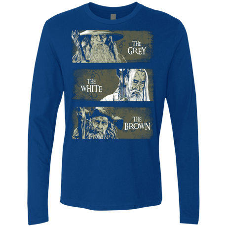 T-Shirts Royal / Small Wizards of Middle Earth Men's Premium Long Sleeve