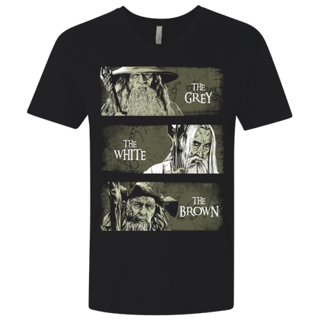 T-Shirts Black / X-Small Wizards of Middle Earth Men's Premium V-Neck