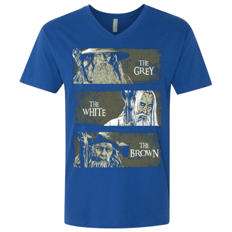 T-Shirts Royal / X-Small Wizards of Middle Earth Men's Premium V-Neck