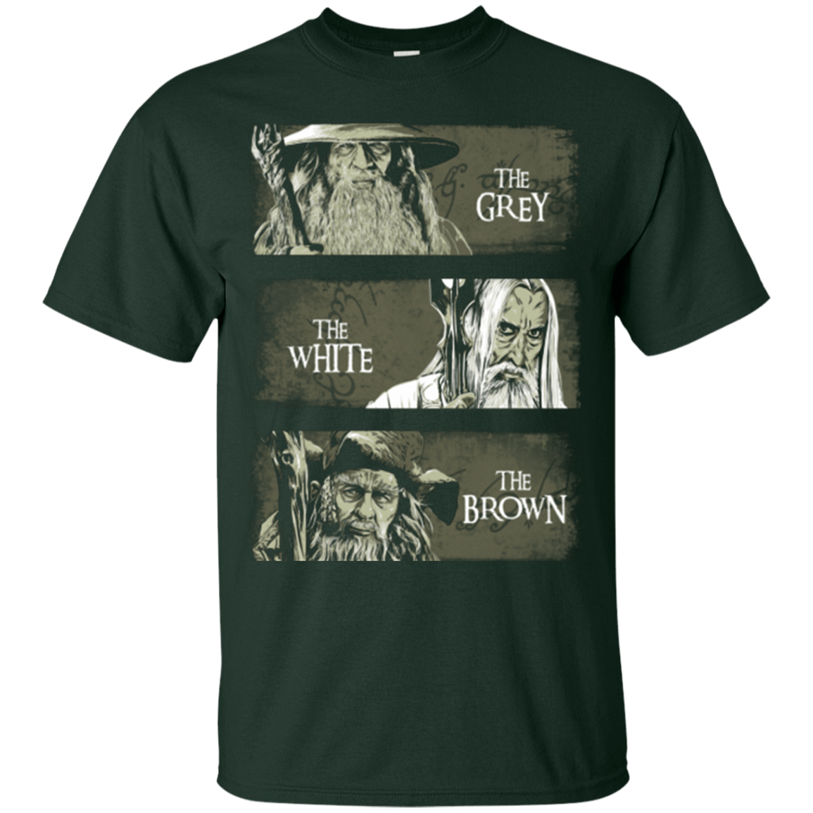 T-Shirts Forest Green / Small Wizards of Middle Earth T-Shirt