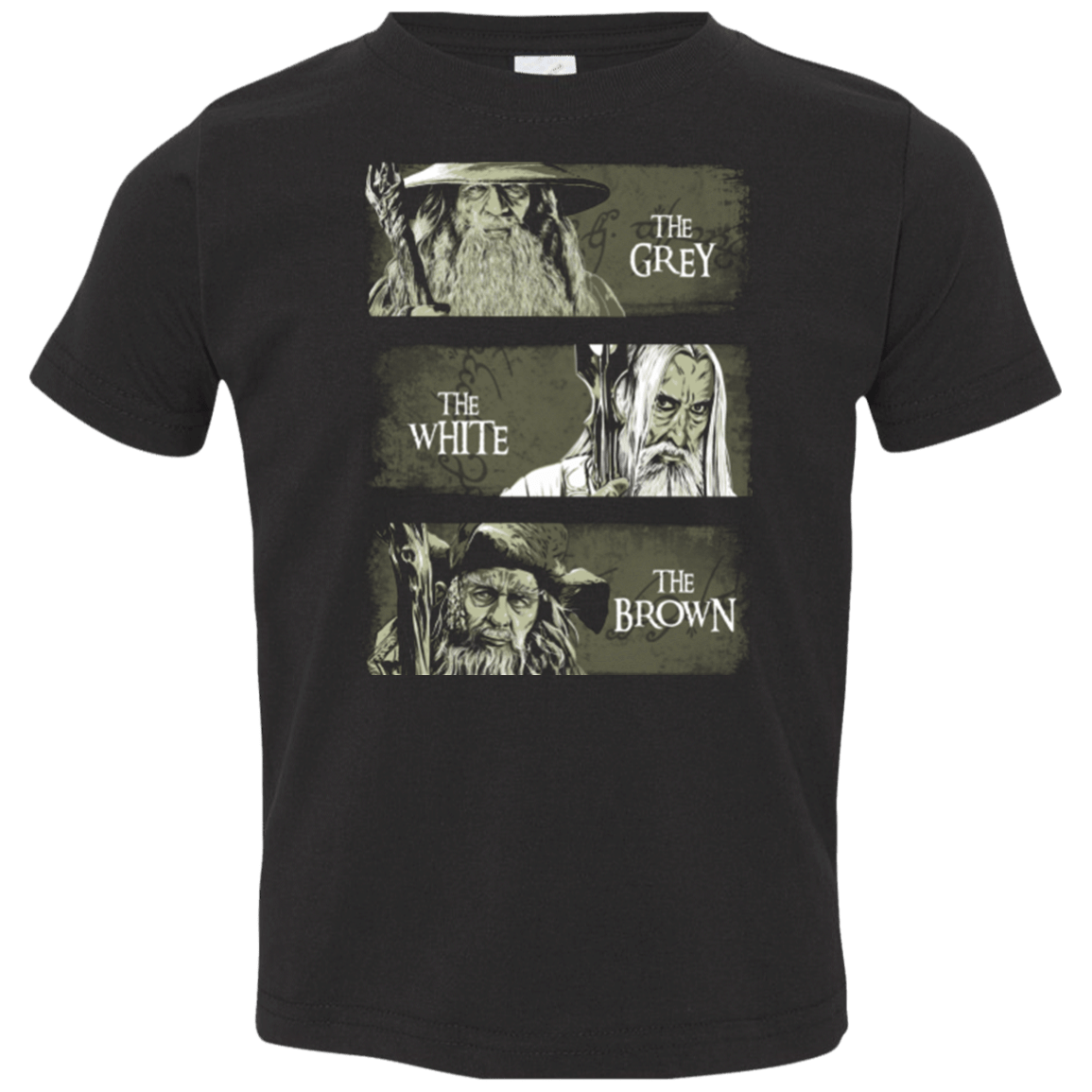 T-Shirts Black / 2T Wizards of Middle Earth Toddler Premium T-Shirt