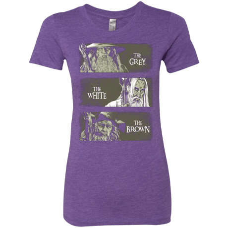 T-Shirts Purple Rush / Small Wizards of Middle Earth Women's Triblend T-Shirt