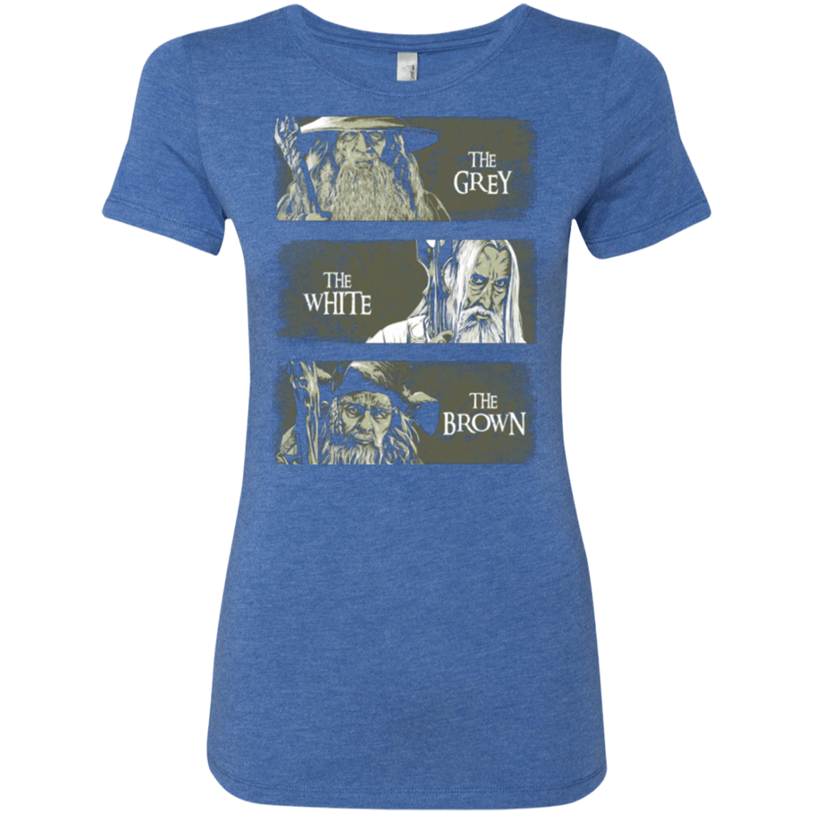 T-Shirts Vintage Royal / Small Wizards of Middle Earth Women's Triblend T-Shirt