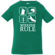 T-Shirts Kelly / 6 Months Wizards Rule Infant Premium T-Shirt