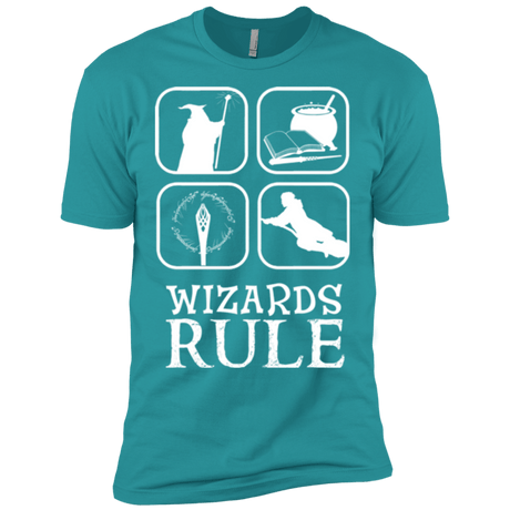 T-Shirts Tahiti Blue / X-Small Wizards Rule Men's Premium T-Shirt