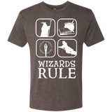T-Shirts Macchiato / Small Wizards Rule Men's Triblend T-Shirt