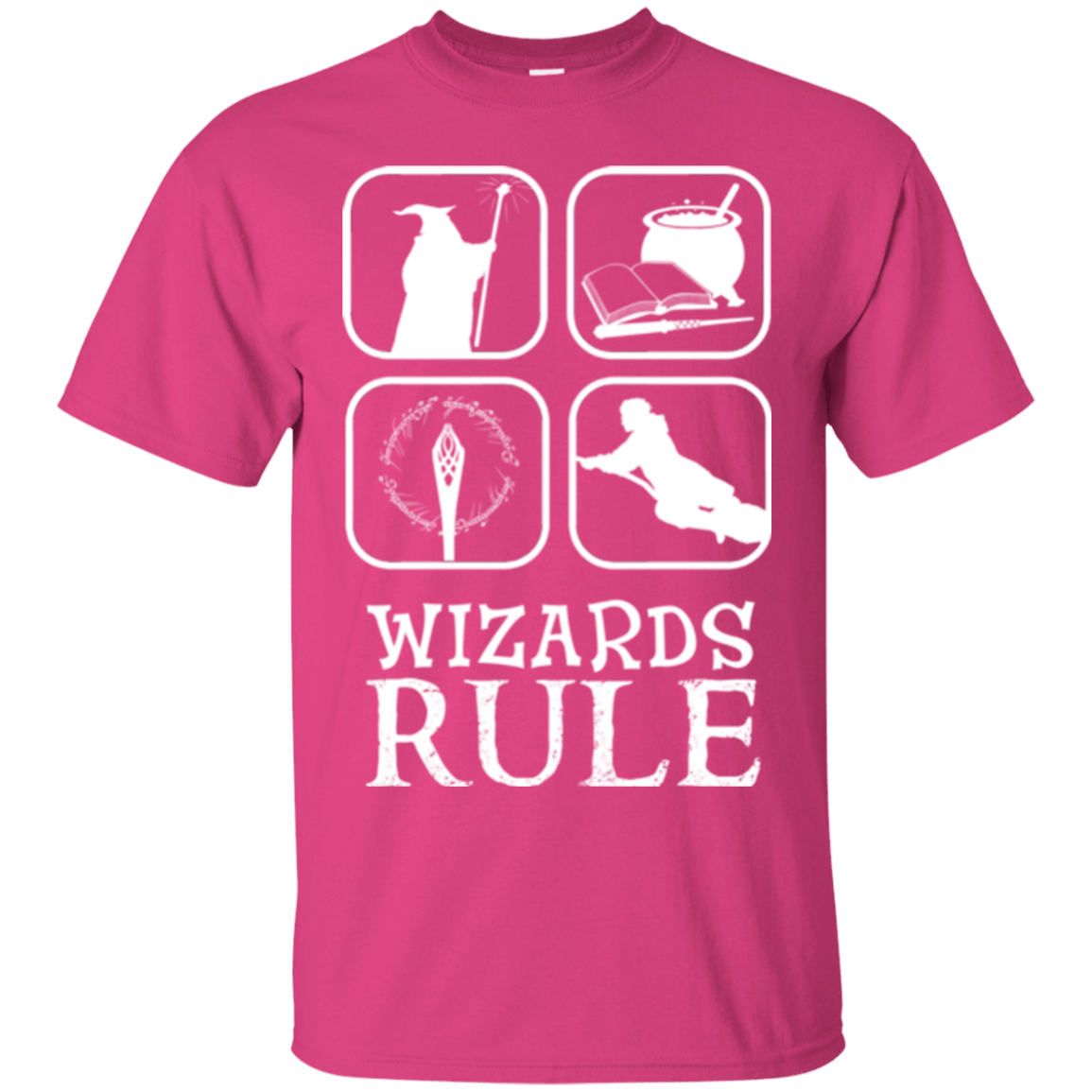 T-Shirts Heliconia / Small Wizards Rule T-Shirt
