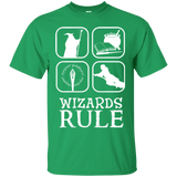 T-Shirts Irish Green / Small Wizards Rule T-Shirt