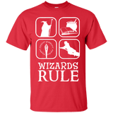 T-Shirts Red / Small Wizards Rule T-Shirt