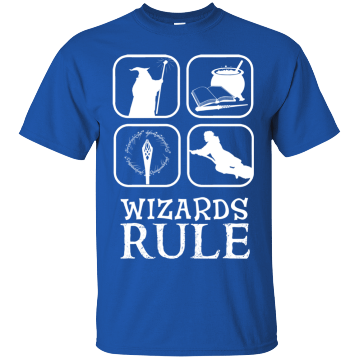 T-Shirts Royal / Small Wizards Rule T-Shirt