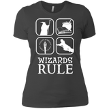 T-Shirts Heavy Metal / X-Small Wizards Rule Women's Premium T-Shirt