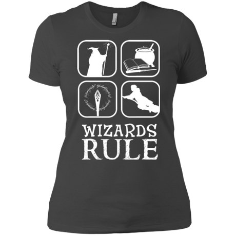 T-Shirts Heavy Metal / X-Small Wizards Rule Women's Premium T-Shirt