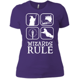T-Shirts Purple / X-Small Wizards Rule Women's Premium T-Shirt