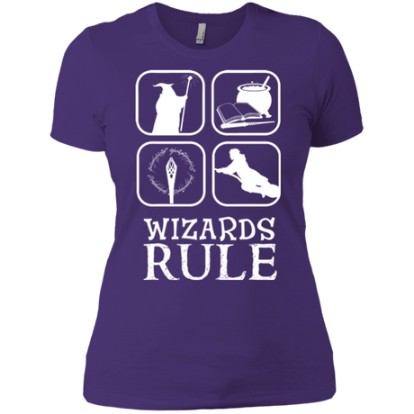 T-Shirts Purple / X-Small Wizards Rule Women's Premium T-Shirt