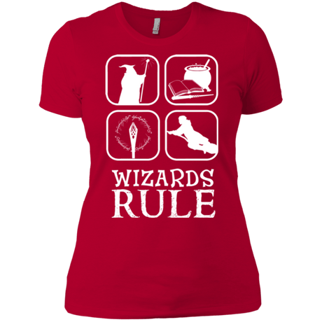 T-Shirts Red / X-Small Wizards Rule Women's Premium T-Shirt