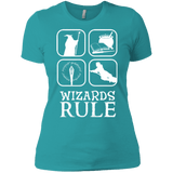 T-Shirts Tahiti Blue / X-Small Wizards Rule Women's Premium T-Shirt