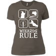 T-Shirts Warm Grey / X-Small Wizards Rule Women's Premium T-Shirt